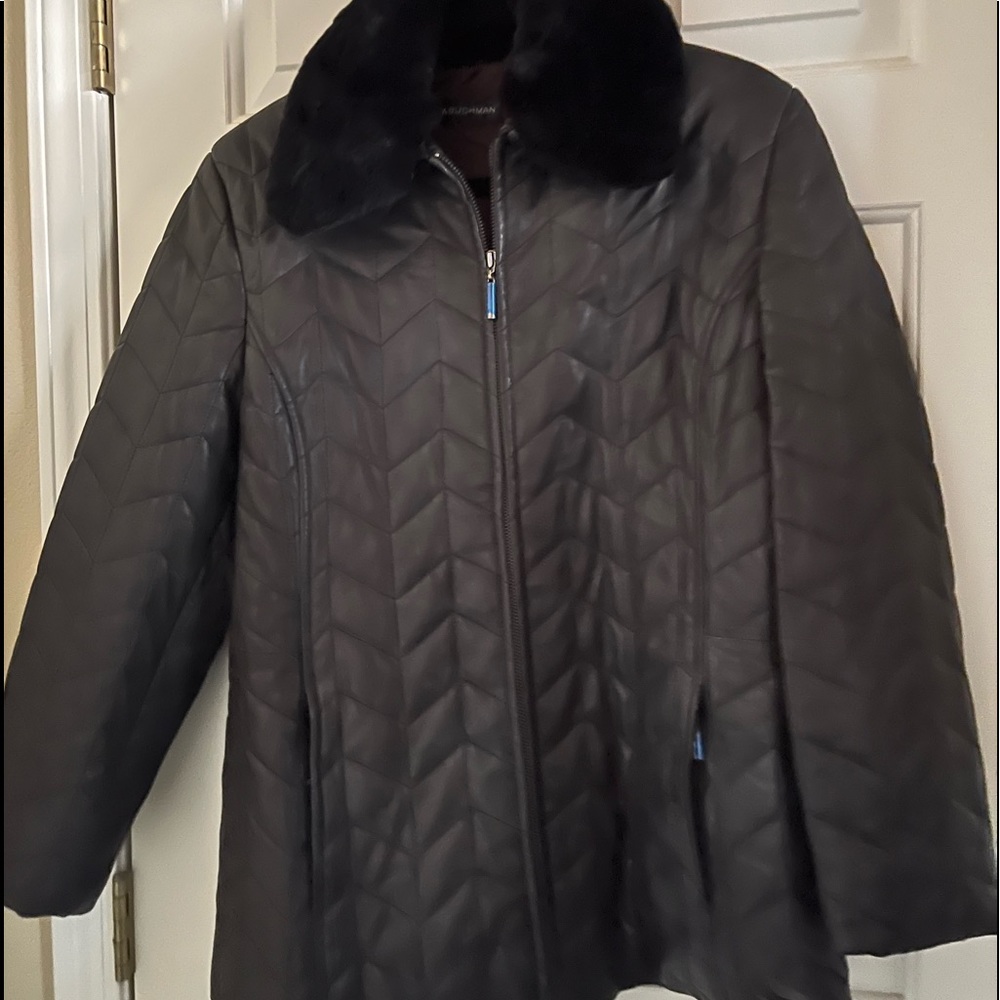 Dana Buchanan Leather Jacket